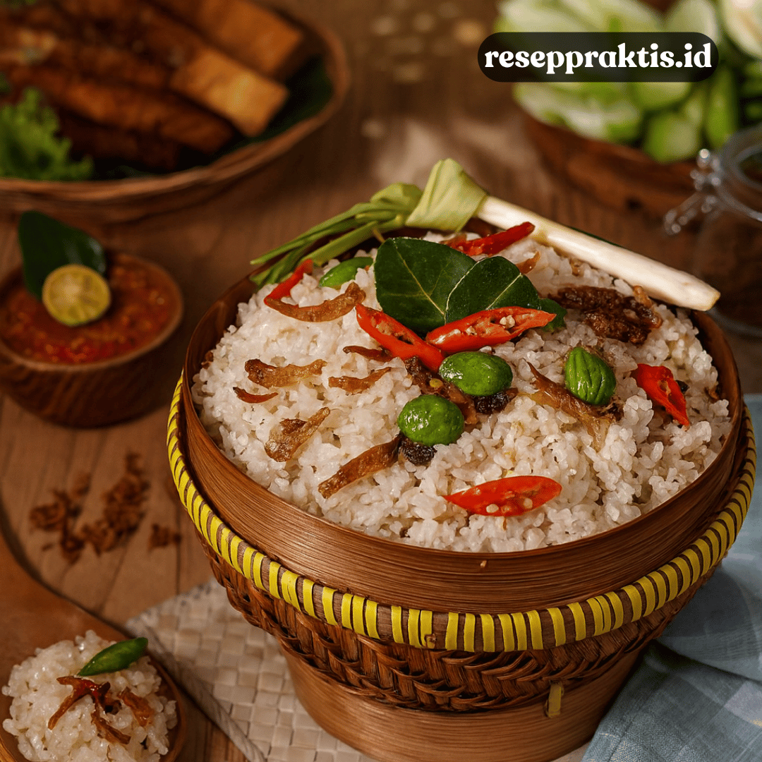Resep Nasi Liwet Rumahan Lengkap dengan Sayur Asem dan Teri
