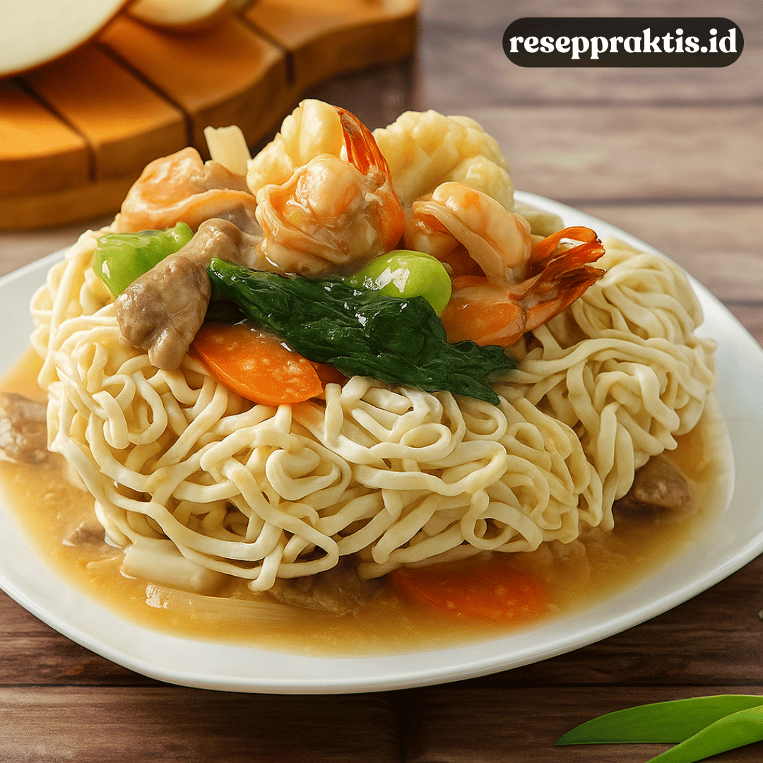 Resep Ifumie Spesial dengan Kuah Gurih dan Mie Renyah