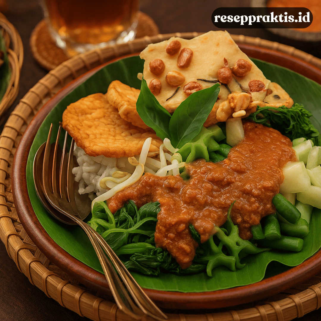 Pecel Madiun sambal kacang