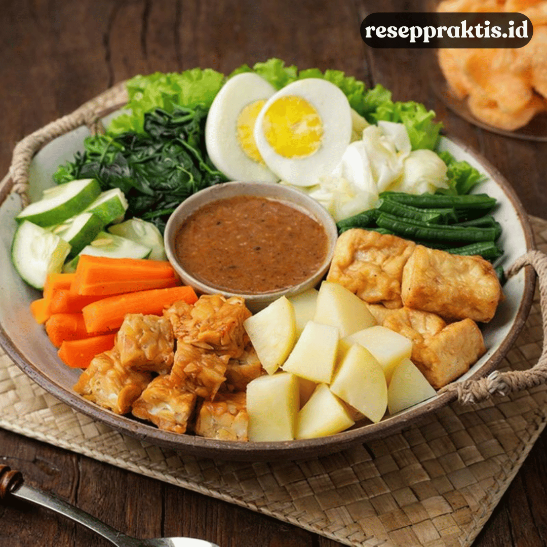 Resep Gado-Gado untuk Diet, Sehat Tapi Tetap Enak